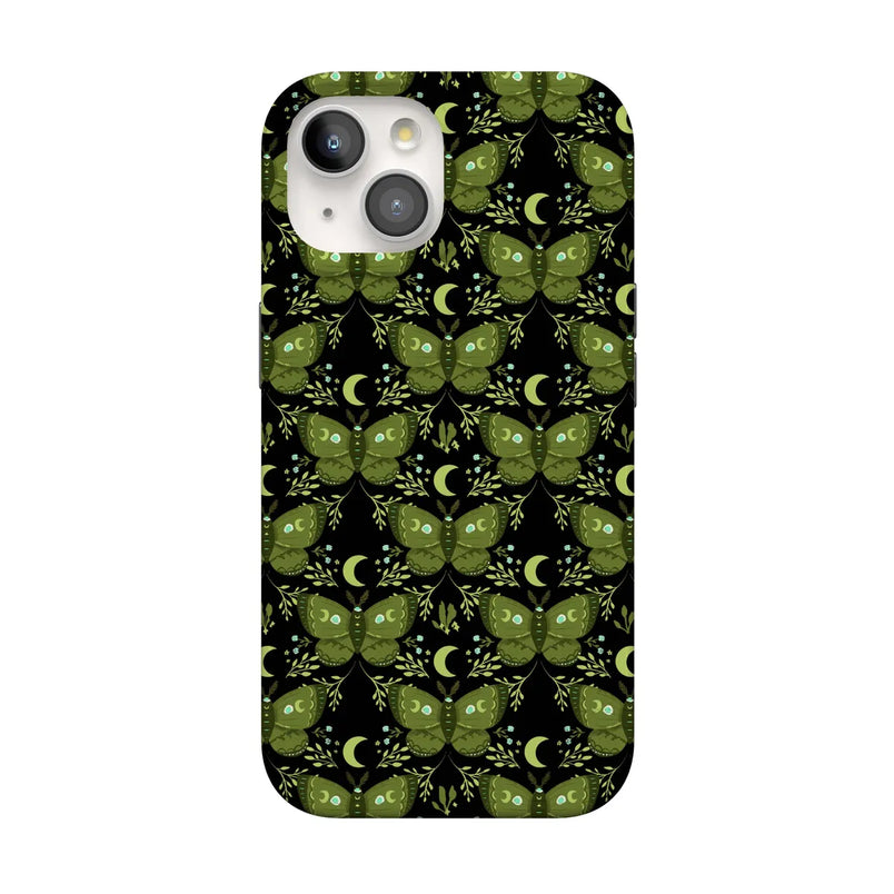 Mystic Moths | Green Twilight Case