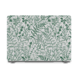 Sage Garden | Green Floral Laptop Shell - 16