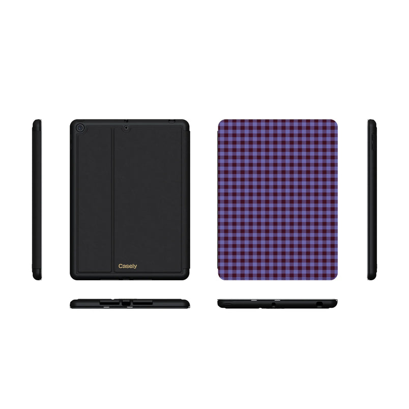 Sweet Jam | Purple Gingham iPad Case