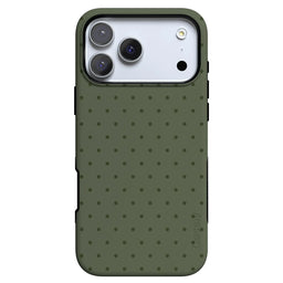 On the Dot | Olive Green Polka Dot Case