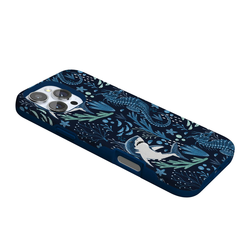 Midnight Reef | Shark Print Case