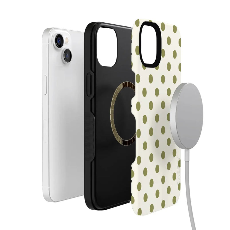 Spotted in SoHo | Green Polka Dot Case