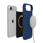 On the Dot | Navy Polka Dot Case