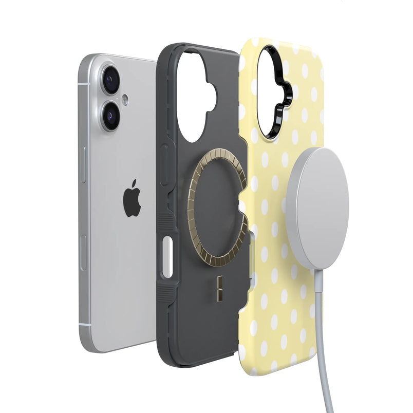 Spotted in SoHo | Yellow Polka Dot Case