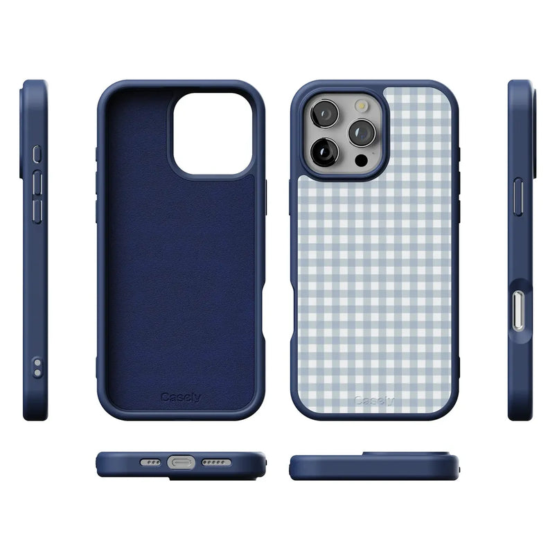 Pastel Picnic | Blue Gingham Case
