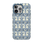 Seahorse Drift | Coastal Blues Case - iPhone 15 Pro