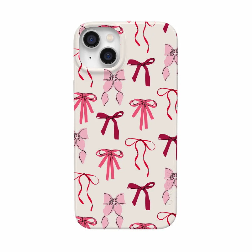 Lover Girlie | Pink Bows iPhone Case