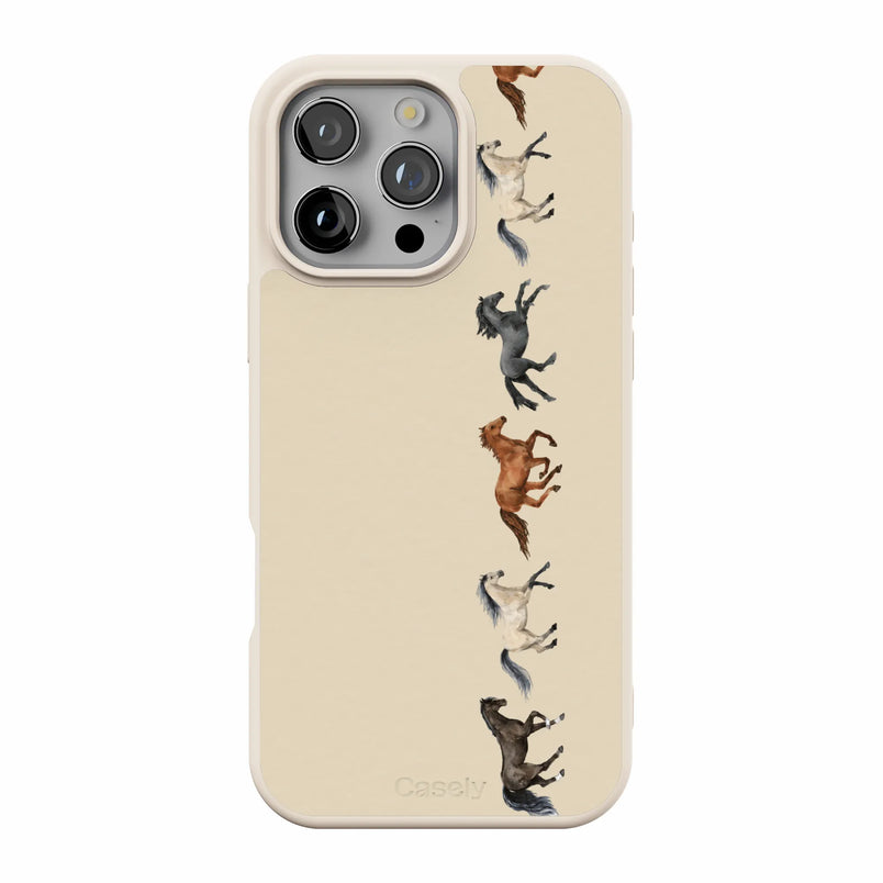 Stallion Stampede | Wild Horses Case - iPhone 16 Pro