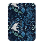 Midnight Reef | Shark Print Kindle Case - 6" Kindle