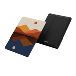 Opposites Attract | Day & Night Colorblock Mountains iPad Case