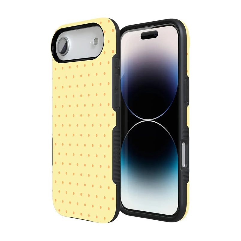 On the Dot | Yellow Polka Dot Case