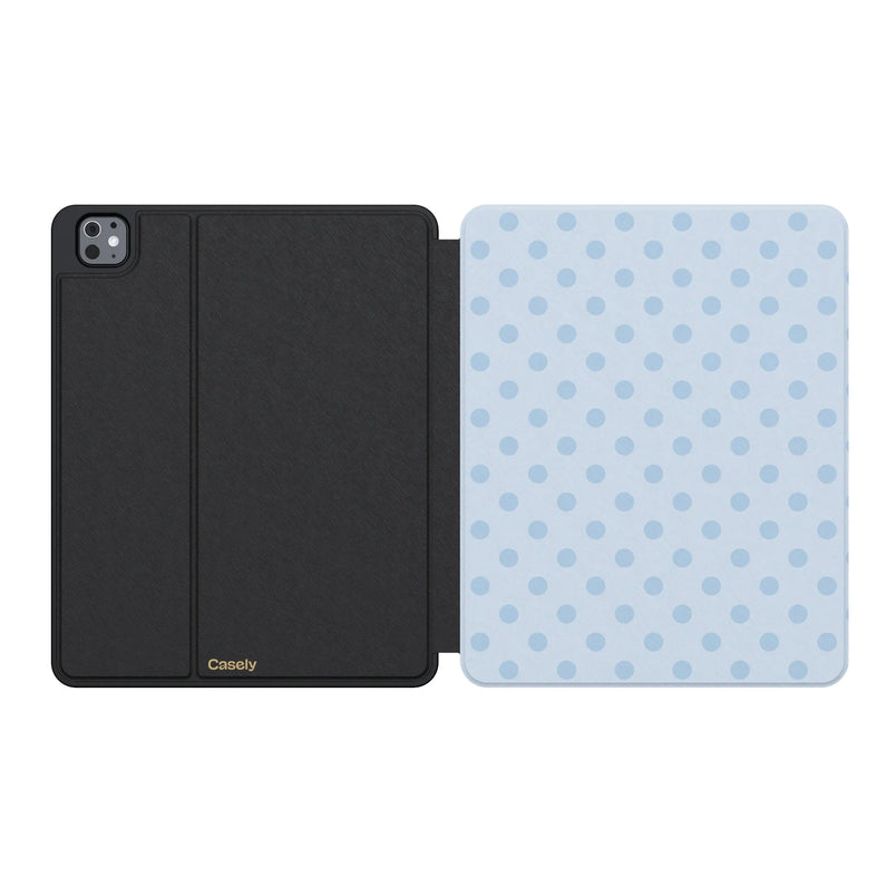 Spotted in SoHo | Light Blue Polka Dot iPad Case