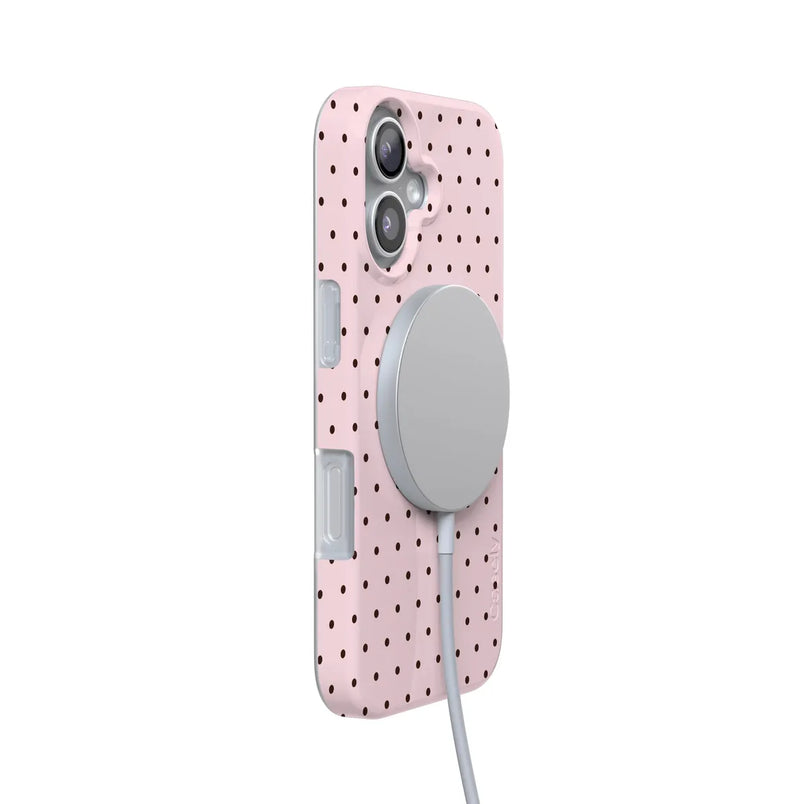 On the Dot | Pink Polka Dot Case