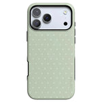 On the Dot | Green Polka Dot Case