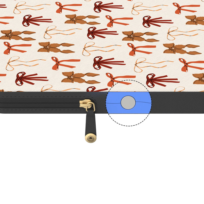 Fall Girlie | Pumpkin Spice Bows Laptop Case