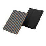 Go New York | Blue & Orange Stripes iPad Case