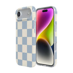 Fit Check | Light Blue Checkerboard Case