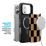 Fit Check | Black & Brown Checkerboard Case