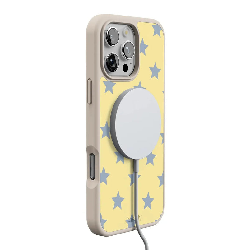 Shine Bright | Butter Yellow Stars Case