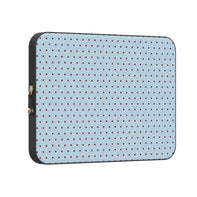 On the Dot | Blue Polka Dot Laptop Case