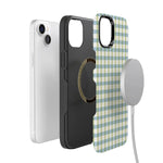 Pastel Picnic | Blue & Green Gingham Case