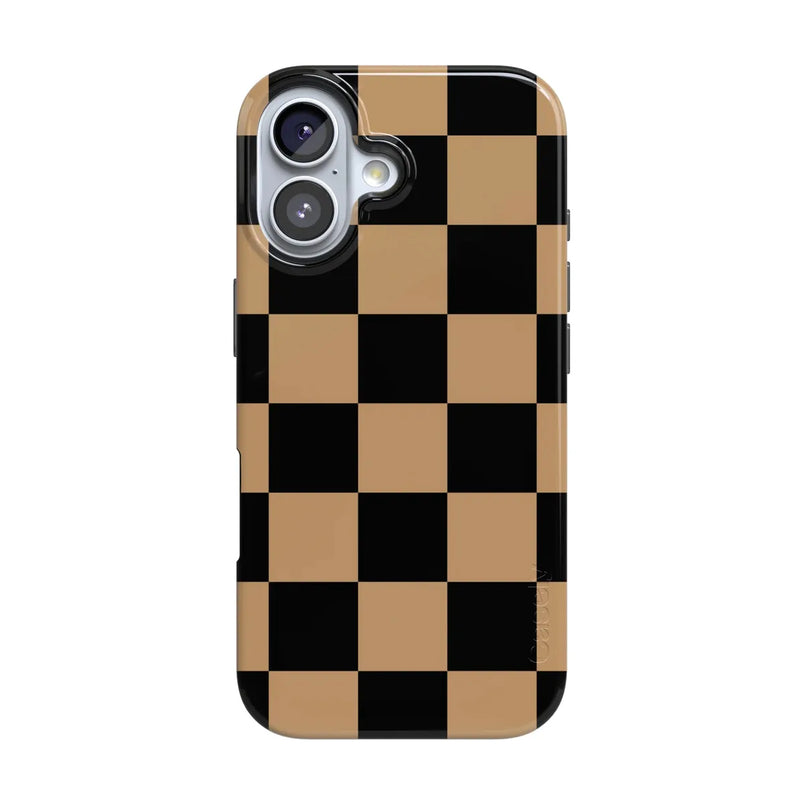 Fit Check | Black & Brown Checkerboard Case
