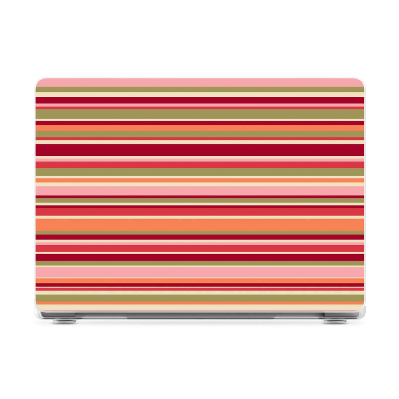 Citrus Stripes | Poolside Print Laptop Shell - 14" MacBook Pro