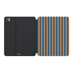 Go New York | Blue & Orange Stripes iPad Case