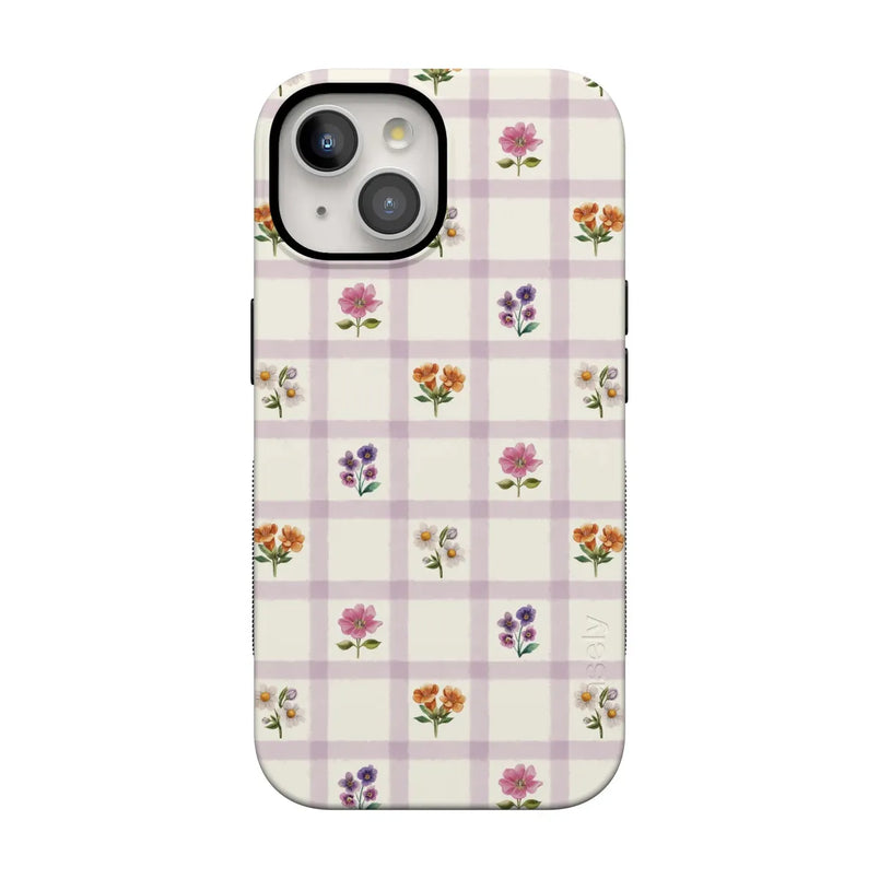 Meadow Check | Floral Gingham Case