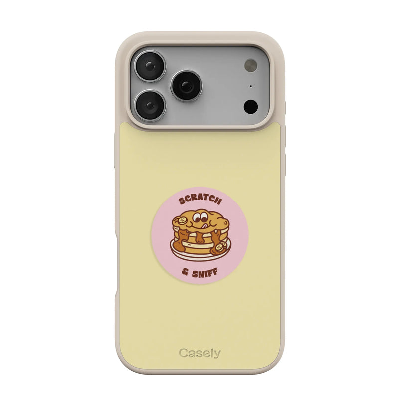 Banana Pancakes | Scratch & Sniff Case - iPhone 17 Pro