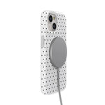 On the Dot | White Polka Dot Case