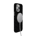 On the Dot | Black Polka Dot Case
