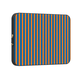 Go New York | Blue & Orange Stripes Laptop Case - 16