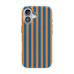 Go New York | Blue & Orange Stripes Case - iPhone 16
