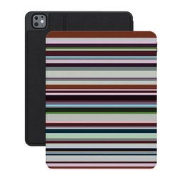Frosted Stripes | Layered Lines iPad Case
