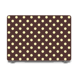 Spotted in SoHo | Chocolate Banana Polka Dot Laptop Shell