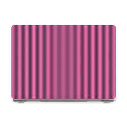 Stripes and the City | Pink & Purple Pinstripe Laptop Shell - 16