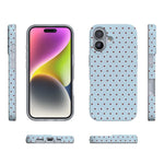 On the Dot | Blue Polka Dot Case