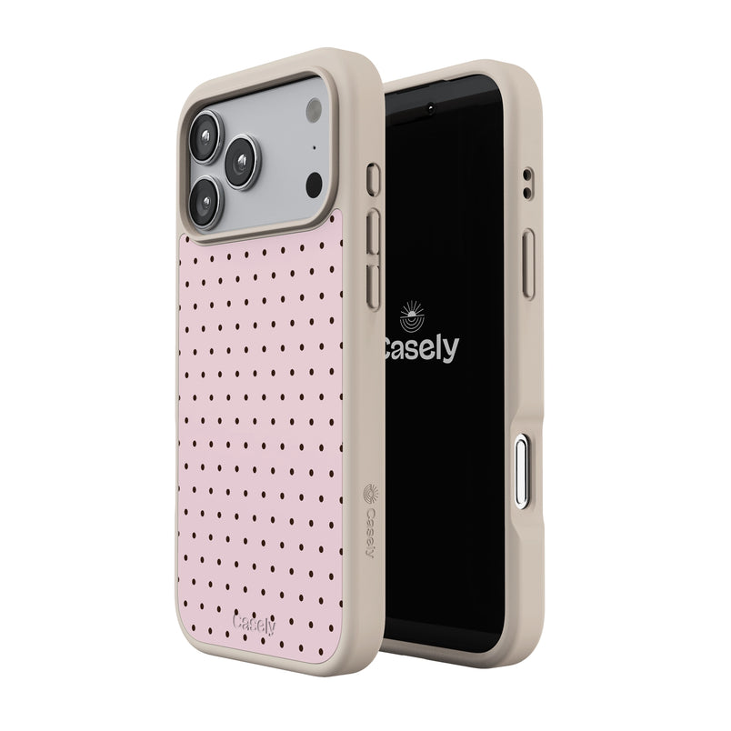 On the Dot | Pink Polka Dot Case