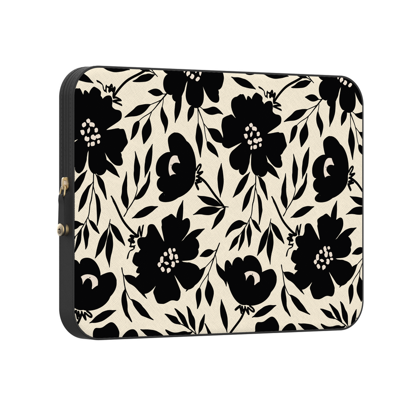 Dark Fantasy | Contrast Floral Laptop Case
