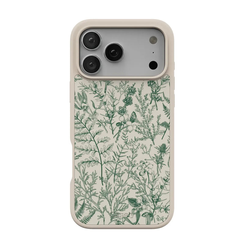 Sage Garden | Green Floral Case