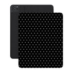 On the Dot | Black Polka Dot iPad Case