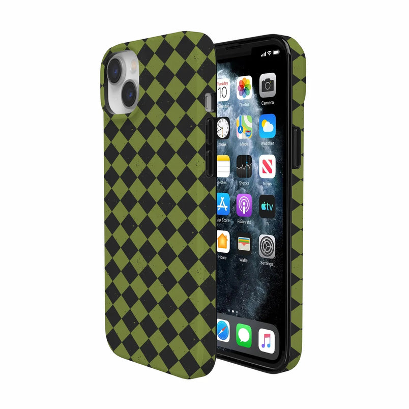 Wicked Hex | Green Checkered Case