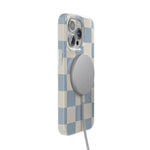 Fit Check | Light Blue Checkerboard Case