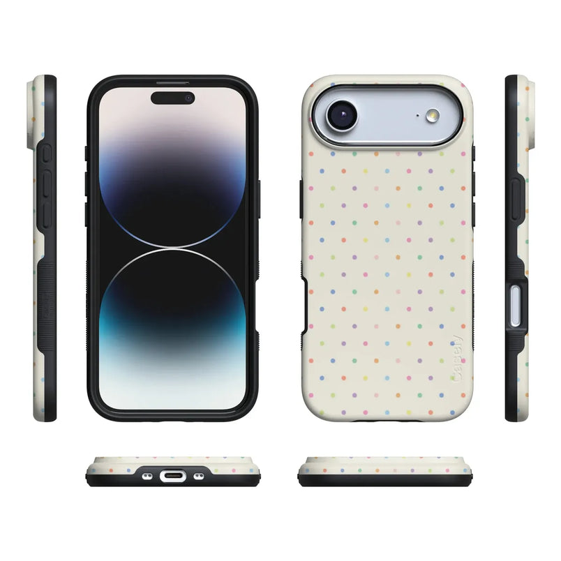 On the Dot | Rainbow Polka Dot Case