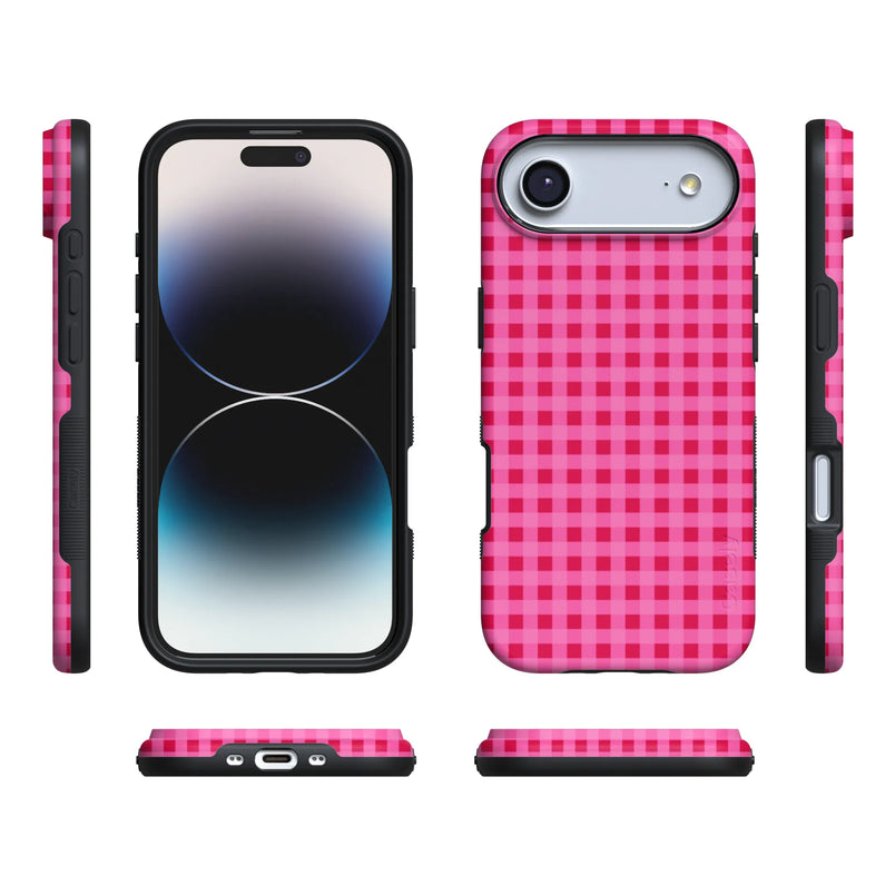 Sweet Jam | Hot Pink Gingham Case