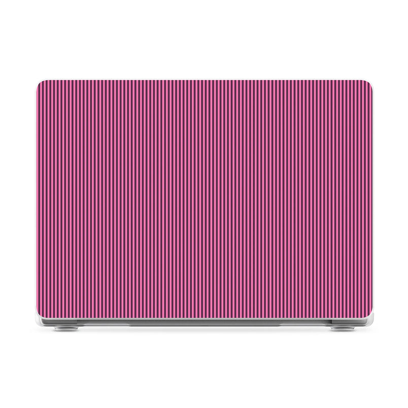 Stripes and the City | Pink & Purple Pinstripe Laptop Shell - 13.6" MacBook Air