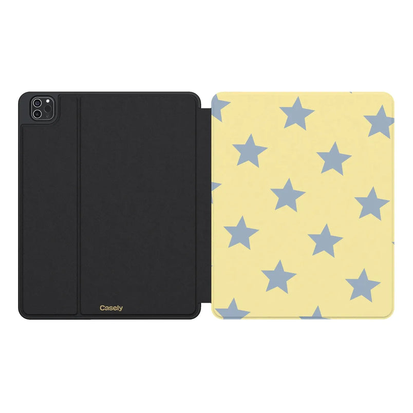 Shine Bright | Butter Yellow Stars iPad Case