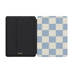 Fit Check | Light Blue Checkerboard iPad Case