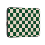 Fit Check | Green Checkerboard Laptop Case